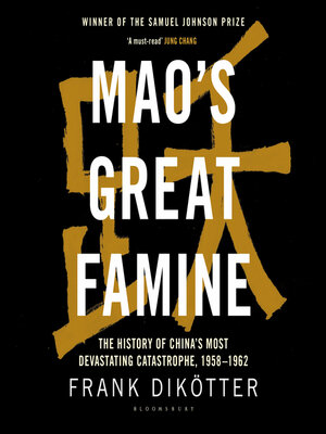 cover image of Mao's Great Famine